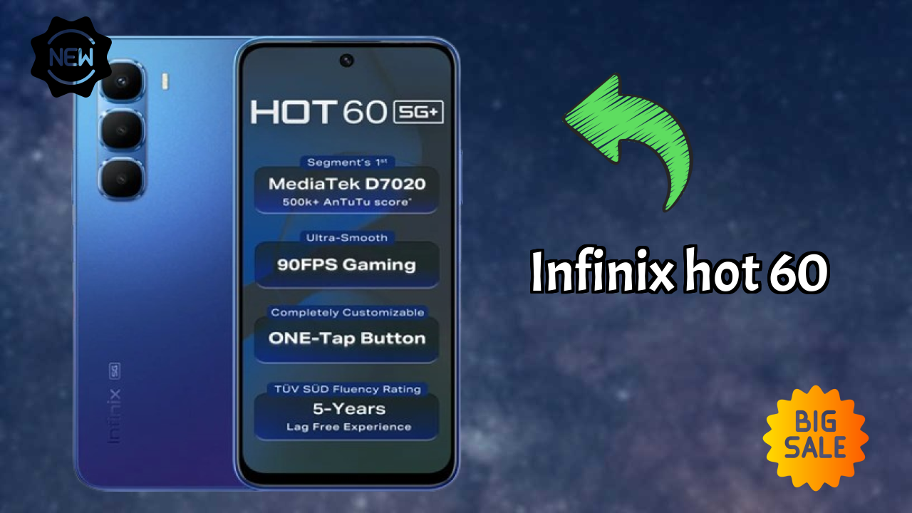Infinix Hot 60 Display Size: 6.7 Inches (17.02 Cm) Screen Review