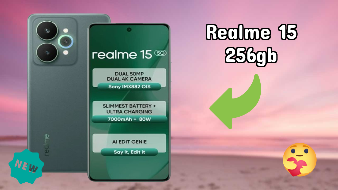 Realme 15 256GB Display Technology: 6.8 Inches (17.27 Cm) Screen