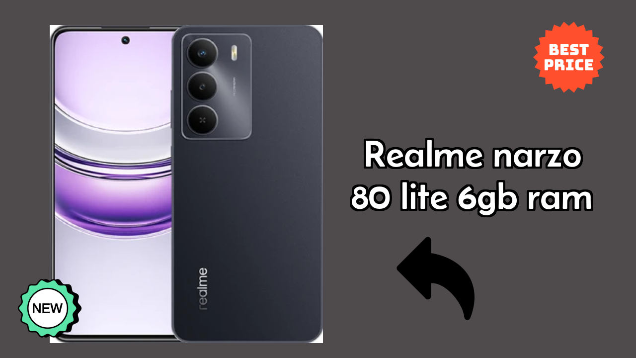 Realme Narzo 80 Lite 6GB RAM Processor Review: MediaTek Dimensity 6300 Performance