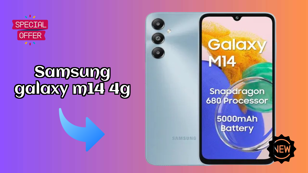 Samsung Galaxy M14 4G Display Quality: PLS LCD Explained
