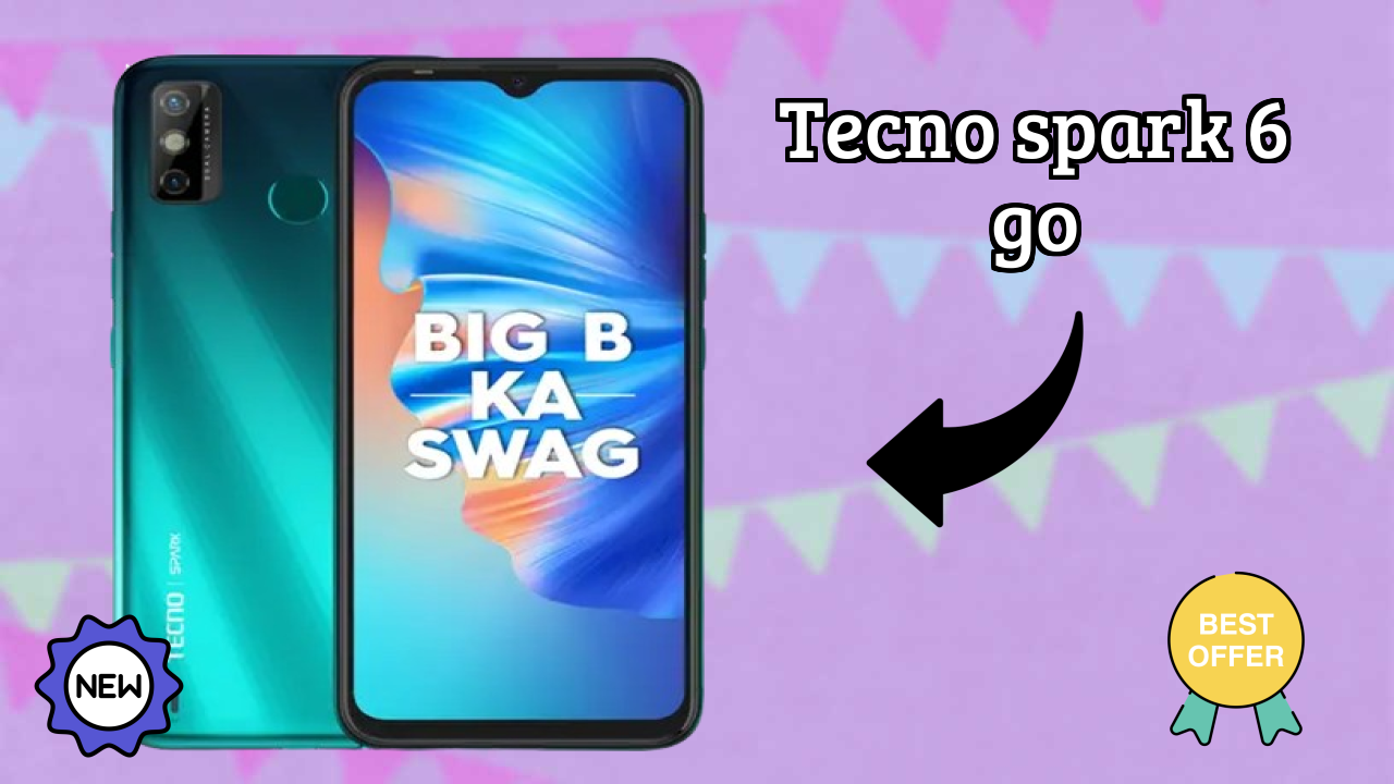 Unboxing Tecno Tecno Spark 6 Go - First Impressions & Features