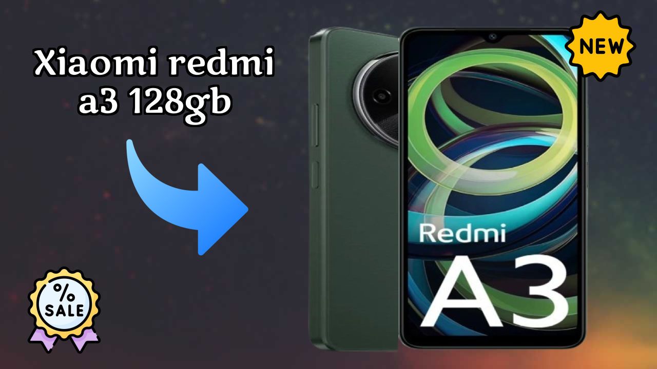 Xiaomi Redmi A3 128GB Camera Comparison: 8 MP + 0.08 MP Rear Camera vs Competition